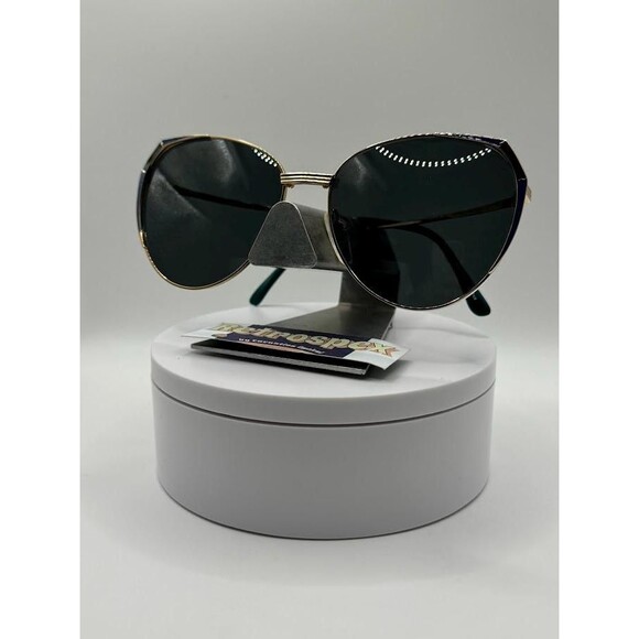 True Vintage Oversize Sunglasses NOS Butterfly Style G15 Lens Oleg Cassini 551.2 main image 8